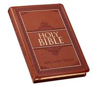 KJV Large Print Thumb Index Edition: Tan