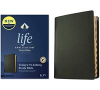 KJV Life Application Study Bible, Third Edition, Black: King James Version, Black, Genuine Leather, Red Letter