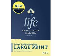KJV Life Application Study Bible, Third Edition, Large Print: King James Version, Red Letter