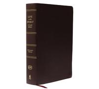 KJV, Life in the Spirit Study Bible, Bonded Leather, Burgundy, Thumb Indexed, Red Letter: Formerly Full Life Study