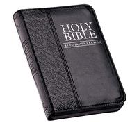 KJV Mini Pocket Edition: Zippered Black