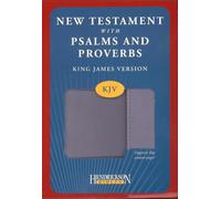 KJV New Testament with Psalms and Proverbs - Lilac With Flap: King James Version, Lilac Flexisoft / With Flap