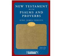 KJV New Testament with Psalms & Proverbs Magnetic Flap Tan: King James Version
