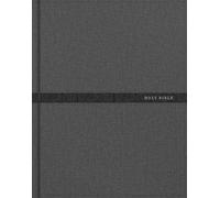 KJV Notetaking Bible, Expanded Reference Edition, Gray/Charcoal Cloth Over Board