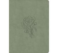 KJV Notetaking Bible, Large Print Edition, Sage Suedesoft