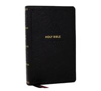 KJV Personal Size Large Print End-of-Verse Reference Bible, Black Leathersoft, Red Letter, Comfort Print (Thumb Indexed): KJV Personal Size, ... Comfort Print, Thumb Indexed, Ribbon Marker