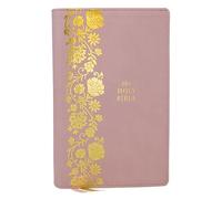 KJV Personal Size Large Print End-of-Verse Reference Bible, Pink Leathersoft, Red Letter, Comfort Print: KJV Personal Size, End-of-verse Reference ... Red Letter, Comfort Print, Ribbon Marker