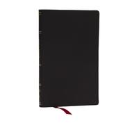 KJV, Personal Size New Testament, Black Genuine Leather, Red Letter, Comfort Print