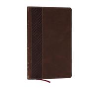 KJV, Personal Size New Testament, Brown Leathersoft, Red Letter, Comfort Print: KJV, New Testament, Brown, Red Letter, Comfort Print