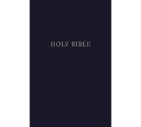 KJV, Pew Bible, Large Print, Hardcover, Blue, Red Letter, Comfort Print