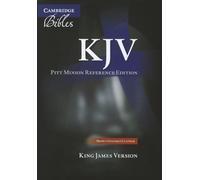 KJV Pitt Minion Reference Bible, Brown Goatskin Leather, KJ446:X