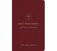 KJV Pocket New Testament with Psalms and Proverbs, Crimson LeatherTouch