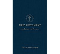 KJV Pocket New Testament with Psalms and Proverbs, Navy Trade Paper