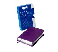 KJV Pocket Reference Bible, Purple Imitation Leather, Red-letter Text, KJ242:XR Purple Imitation Leather
