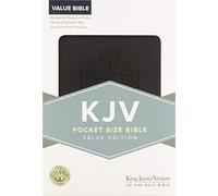 KJV Pocket Size Bible Value Edition Black Leathert