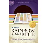 KJV Rainbow Study Bible, Brown Bonded Leather