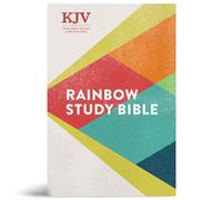 KJV Rainbow Study Bible, Hardcover: Ribbon Marker, Color-Coded Text, Smythe Sewn Binding, Easy to Read Bible Font, Bible Study Helps, Full-Color Maps: King James Version of the Holy Bible
