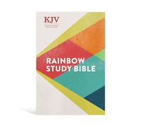 KJV Rainbow Study Bible, Hardcover: Ribbon Marker, Color-Coded Text, Smythe Sewn Binding, Easy to Read Bible Font, Bible Study Helps, Full-Color Maps: King James Version of the Holy Bible