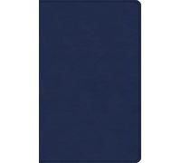KJV Single-Column Personal Size Bible, Navy Leathertouch: King James Version, Navy, Leathertouch, Single-Column Personal Size Bible