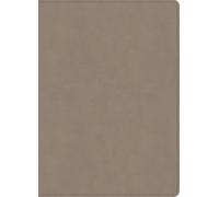 KJV Single-Column Wide-Margin Bible, Sand LeatherTouch