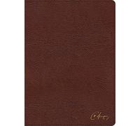 KJV Spurgeon Study Bible, Brown Bonded Leather: King James Version, Brown Bonded Leather