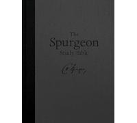 KJV Spurgeon Study Bible, Charcoal Hardcover