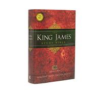 KJV Study Bible, Large Print, Hardcover, Red Letter : Second Edition
