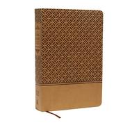 KJV Study Bible, Large Print, Leathersoft, Tan, Red Letter: Second Edition (Signature)