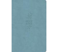 KJV Super Giant Print Reference Bible, Value Edition, Blue LeatherTouch
