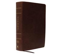 KJV, The King James Study Bible, Bonded Leather, Brown, Thumb Indexed, Red Letter, Full-Color Edition: Holy Bible, King James Version