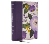 KJV, The Woman's Study Bible, Purple Floral Cloth over Board, Red Letter, Full-Color Edition, Comfort Print (Thumb Indexed): Receiving God's Truth for Balance, Hope, and Transformation