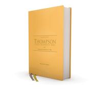KJV, Thompson Chain-Reference Bible, Hardcover, Yellow Gold, Red Letter, Comfort Print: King James Version, Yellow Gold, Red Letter, Comfort Print
