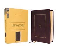 KJV, Thompson Chain-Reference Bible, Leathersoft, Burgundy, Red Letter, Comfort Print: King James Version, Burgundy, Leathersoft, Red Letter