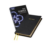 KJV Topaz Reference Edition, Dark Green Goatskin Leather, KJ676:XRL