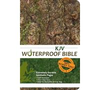 KJV Waterproof Bible Tree Bark Camo