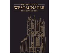 KJV Westminster Reference Bible – Black Goatskin Leather – KJ556:XE