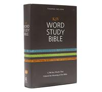 KJV, Word Study Bible, Hardcover, Red Letter: 1,700 Key Words that Unlock the Meaning of the Bible