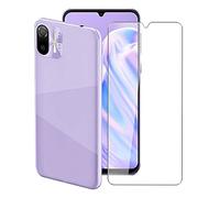 KJYF [1 piece screen protector for Ulefone Note 6P (6.10 inches), high quality HD clear tempered glass screen protector, 9H hardness.