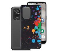KJYF Case for Doro 8100 (6.1 inches), Ultra Thin Soft TPU Protective Case, Shockproof Anti-Scratch Bumper Mobile Phone Case Cover for Doro 8100 - Graffiti
