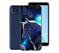 KJYF Case for IMO Q5, Black Anti-Scratch Cover, Ultra-Thin Soft TPU Gel Case, Flexible Silicone Fashion Protection Case for IMO Q5 5.50 Inch - XT6
