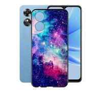 KJYF Case for Oppo A17, Shockproof Black Bumper Cover, Ultra-Thin Soft TPU Gel Case, Flexible Silicone Protection Case for Oppo A17 6.56 Inch - WMA64
