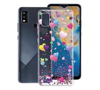 KJYF Case for ZTE Blade A51s (6.5 Inches), Thin Soft Anti-Scratch Protective Cover, Transparent Silicone TPU Cover Case for ZTE Blade A51s - YQ29