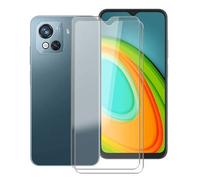 KJYF For Blackview Oscal C80 Screen Protector Tempered Galss, [2 Pack] High Clear [9H Hardness] [Bubble Free] Screen Tempered Glass Protective Film for Blackview Oscal C80 6.5 Inch.