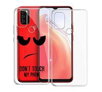 KJYF Mobile Phone Case for Blackview A70 Pro, KJF Transparent Case Silicone Protective Case TPU Case Bumper Anti-Scratch Protective Cover for Blackview A70 Pro (6.52 Inches) - [Pack of 2]