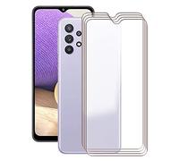 KJYF Pack of 4 screen protectors for Samsung Galaxy A13 (6.6 inches), high quality HD clear tempered glass screen protector, 9H hardness.