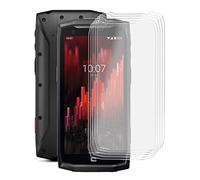 KJYF Pack of 5 screen protectors for Crosscall Core-M5 (4.95 inches), high quality HD clear tempered glass screen protector, 9H hardness.