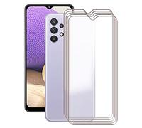 KJYF Pack of 5 screen protectors for Samsung Galaxy A13 (6.6 inches), high quality HD clear tempered glass screen protector, 9H hardness.