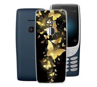 KJYF Phone Case for Nokia 8210 4G (2.8 Inch), Shockproof Shell Bumper Cover Cute Pattern Case for Nokia 8210 4G [Thin Slim X Anti-Yellowing] [Military Drop Protection] - WMA30