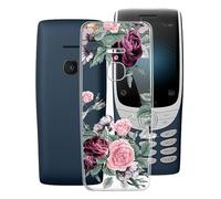 KJYF Phone Case for Nokia 8210 4G (2.8 Inch), Shockproof Shell Bumper Cover Cute Pattern Case for Nokia 8210 4G [Thin Slim X Anti-Yellowing] [Military Drop Protection] - YQ12
