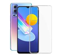 KJYF Phone Case, Phone Cover for Vivo Y72 5G (6.58''), Transparent Soft TPU Protective Cases, Ultra Thin Silicone Case Anti-Scratch Shell Cover